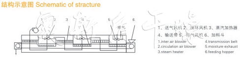 DW系列单层带式干燥机